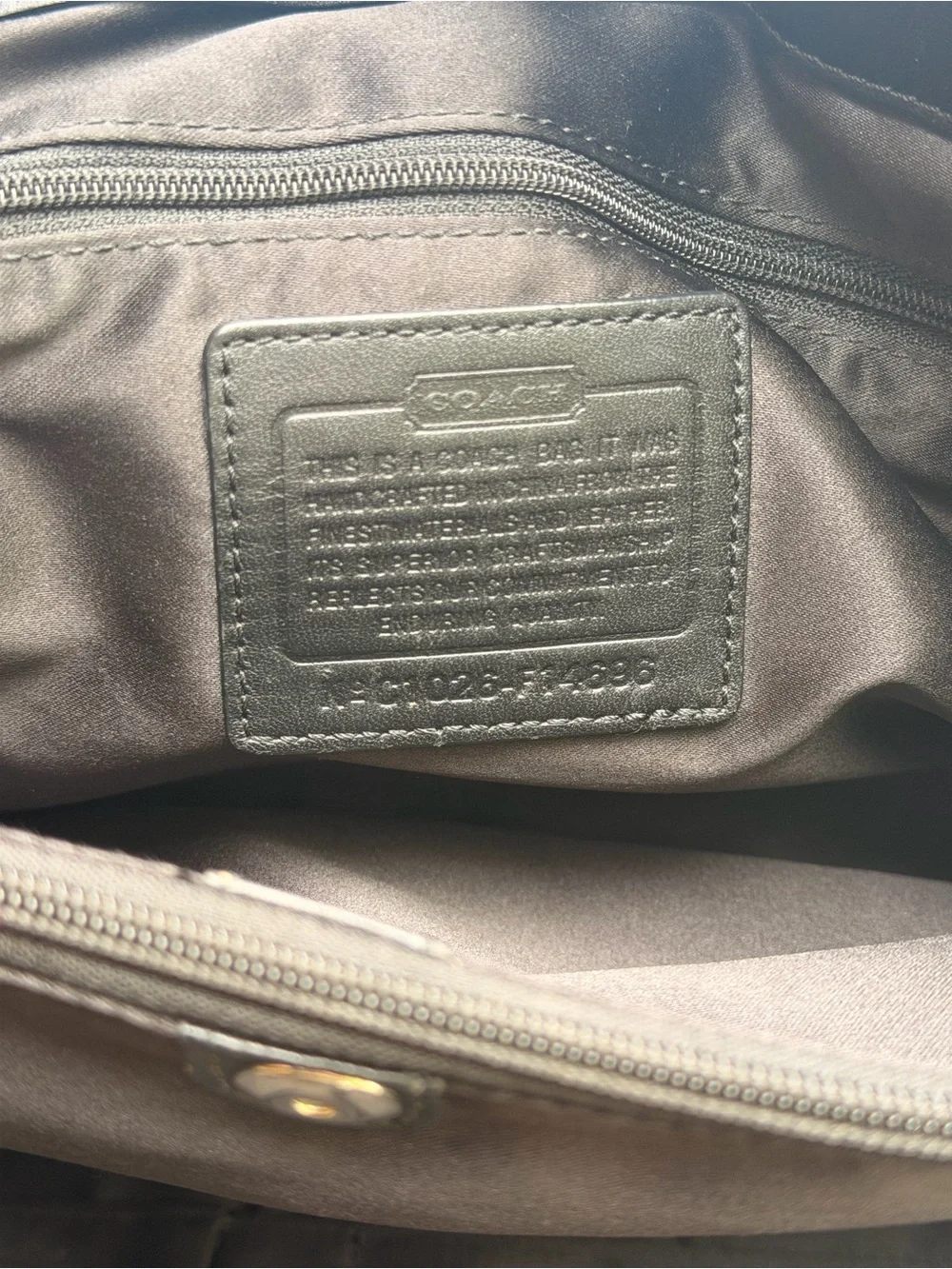Coach Signature Penelope Tote